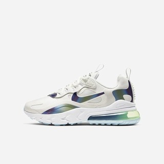 Pantofi Casual Nike Air Max 270 React Baieti Albi Platină Albi Colorati | FBQX-24710